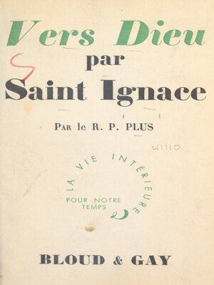 cover image of Vers Dieu par Saint Ignace